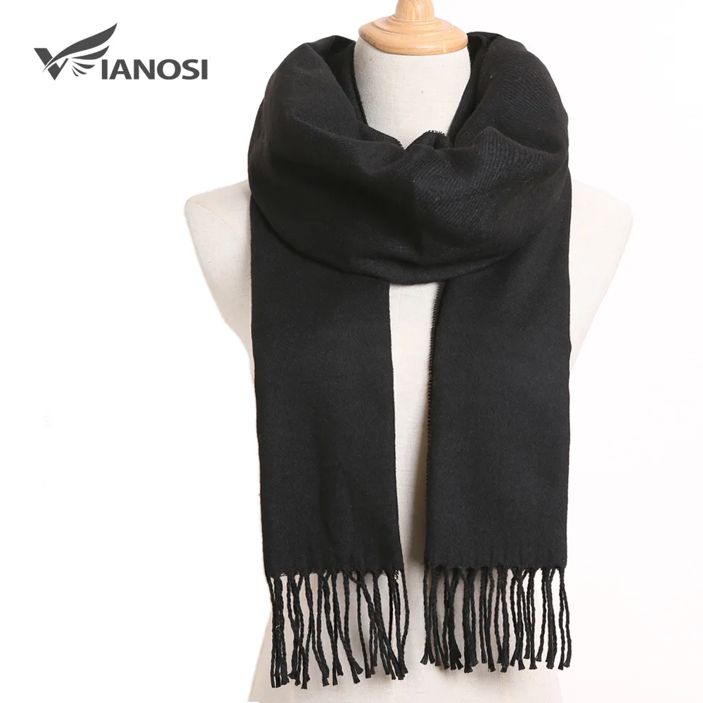 VIANOSI-Lenços xadrez masculinos, cachecol casual de inverno, poncho masculino, design de luxo