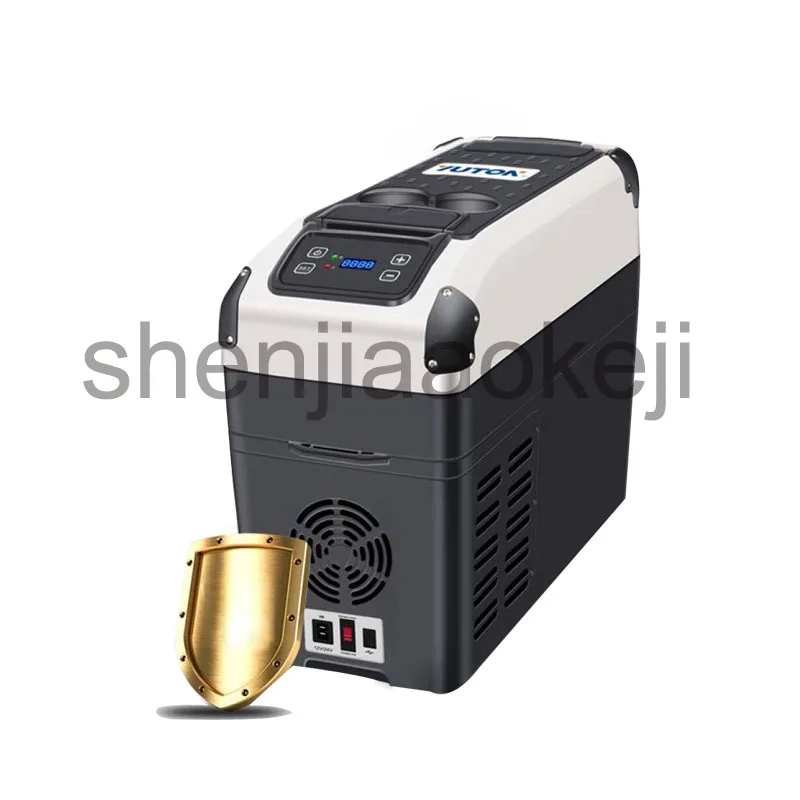 ثلاجات مجمدات ضاغط السيارة ثلاجة 12 فولت سيارة ذات الاستخدام المزدوج سعة كبيرة ضاغط التبريد الثلاجة 1 قطعة