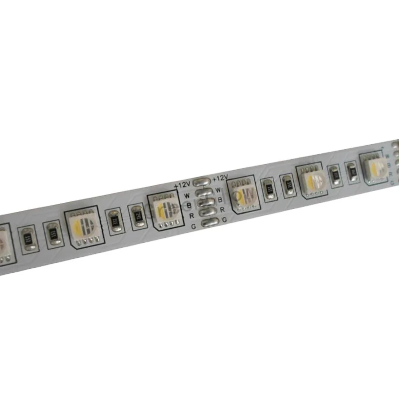 

5mX Hot sales 5050SMD RGBW LED strip DC12V input 60LED/m 4 color in 1 LED chip new RGBW flexible LED strip