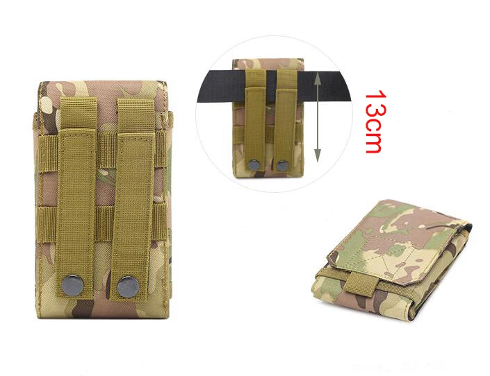 Tactical Phone Pouch Belt Holster Waist Case For Sharp Aquos S2 S3 R2 R1S Z3 X4 A2 Lite B10 D10 C1 A1 Z2 XX3 Sense 2 SHV40