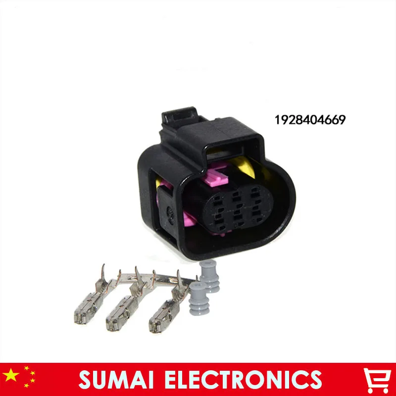 6 Pin/way female 1.5mm 1928404669 car sensor connector,Auto waterproof Electrical plug for VW Audi