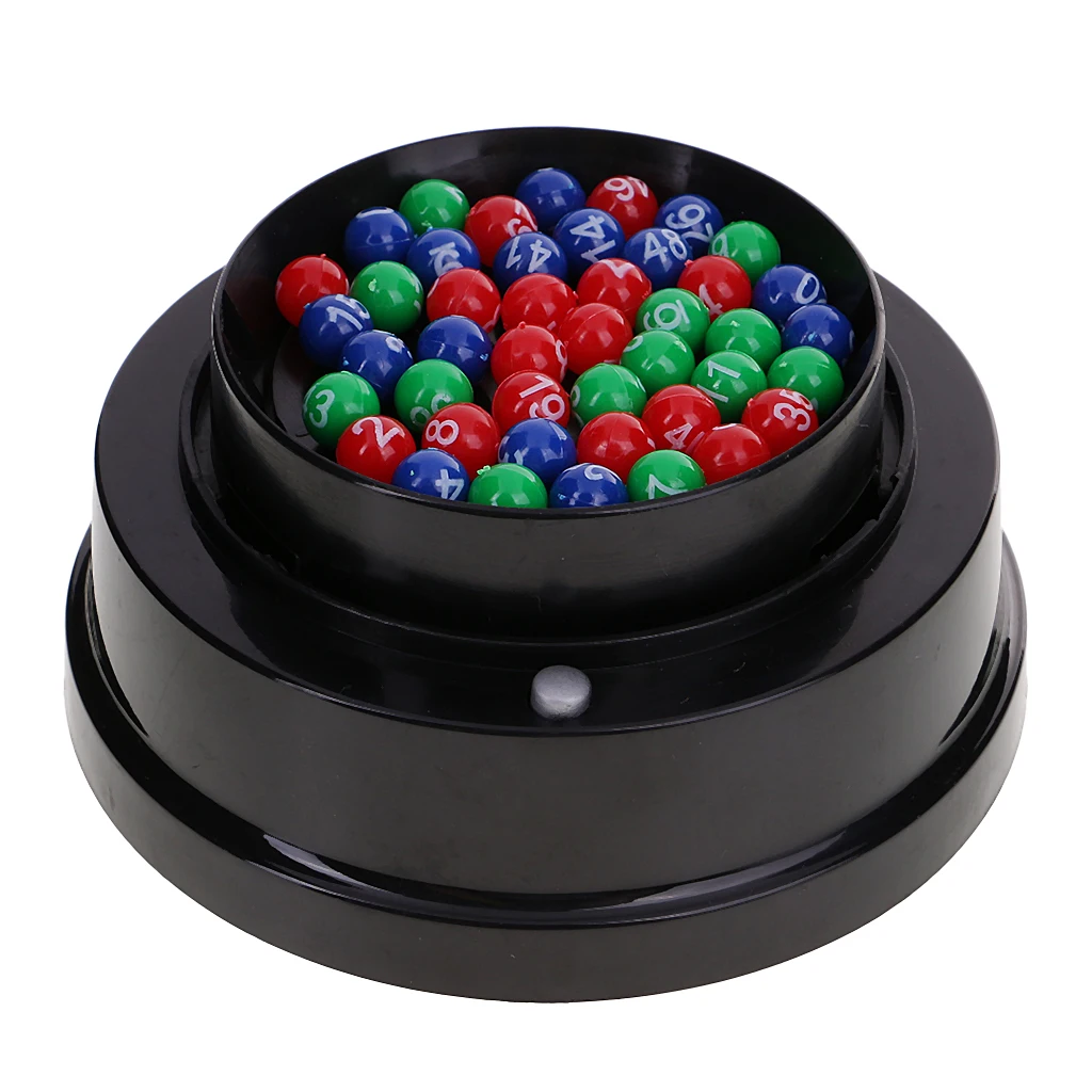 Quality Mini Electric Lucky Number Picking Machine for Lottery Bingo Pub Club Games Promotion Restaurants Cafes Game Supplies