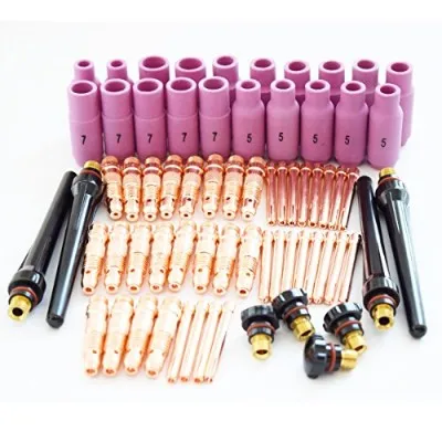 68PCS TIG Torch Kit Accessories For TIG Welding Torch PTA DB SR WP 17 18 26