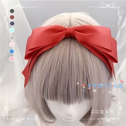 Basic simple lolita bow hair hoop KC Japanese sweet sweet heart hair hair tiara headband headwear