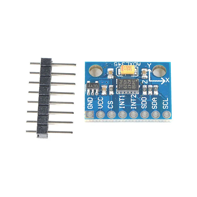 

GY-291 ADXL345 digital three-axis acceleration of gravity tilt module IIC / SPI transmission