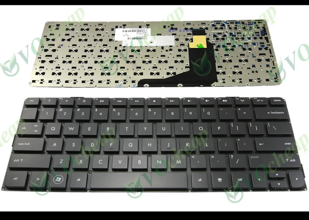 Nuevo teclado para portátil en inglés estadounidense para HP Envy serie 13 (Envy 13-1000) sin marco negro US - AESP6U00110