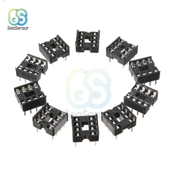 20Pcs 8 Pin 8 Pin DIP-8 8DIP 8 DIP IC socket Adapter tipo di saldatura