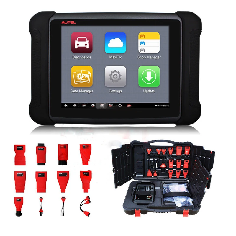 자동 진단 스캐너 Autel Maxisys Ms906 8 "LED Android 4.4.2 kitkatt 차세대 Autel Maxidas 온라인 Ms906 업데이트