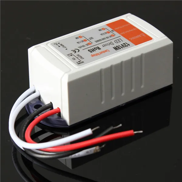 Hot sell Wholesale High Quality DC 12V 18W Power Supply LED Driver Adapter Transformer Switch For LED Strip LED Light Bulb