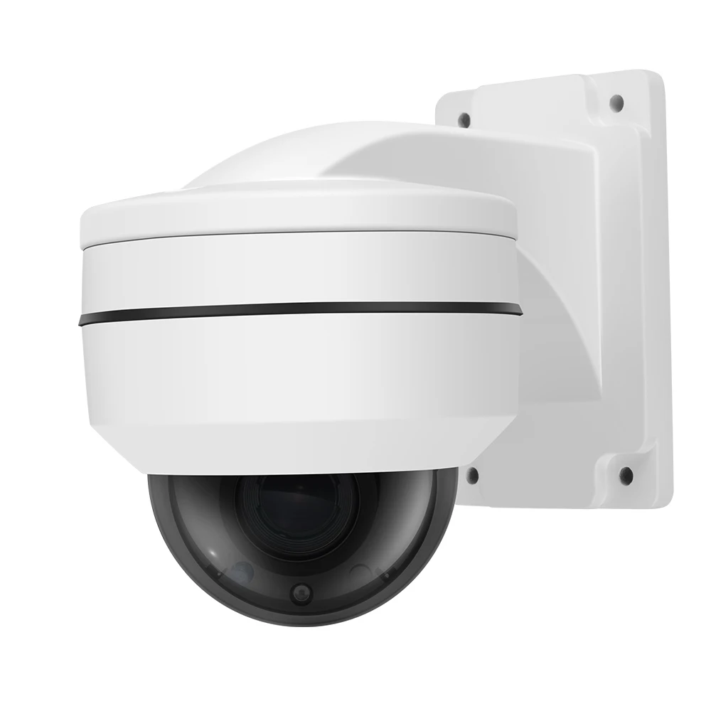 Imagem -02 - Ptz Ahd Dome Segurança Cctv Câmera ao ar Livre 4xzoom Optical Motorizado Home Street Câmeras Analógicas Infravermelhas com Suporte 25m 5mp