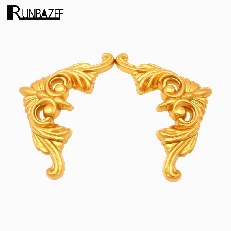 RUNBAZEF Flower Decorative Material Angle Home Wedding Decoration Accessories Craft Mdf Figurine Miniature Ornaments Plastic