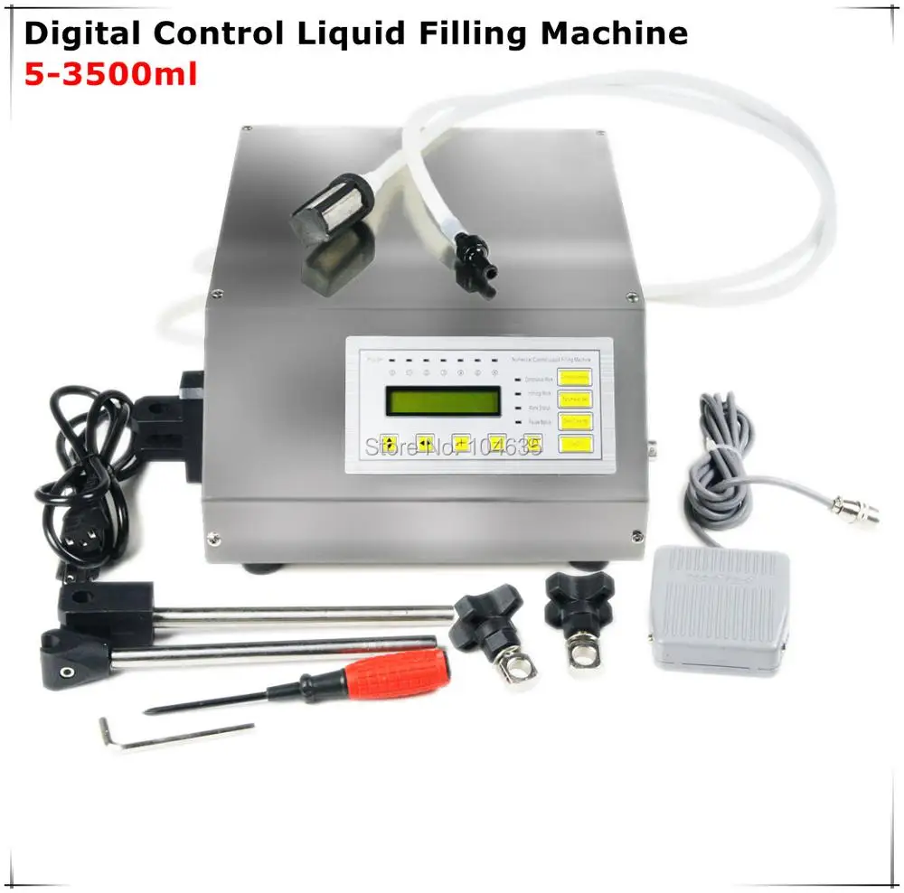 Small Electric Honey Filling Machine Digital Control Pump Drink Water Juice Liquid Bottle Filler Filling Machine 5-3500ml intelligent water purifier household direct drink heating installation free that is heating ro one machine reverse osmosis smart