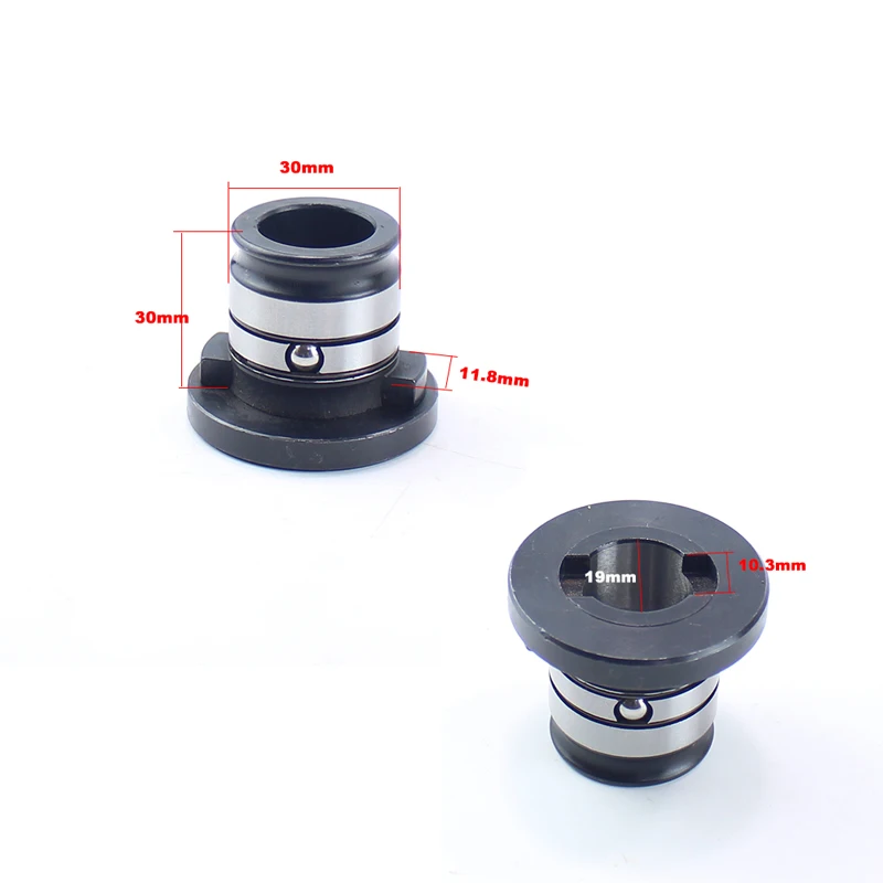 Imagem -05 - Yousailing 30 mm a 19 mm Adaptador de Conexão Chuck Rosqueamento Máquina Coversion Adpator Gt24-gt12