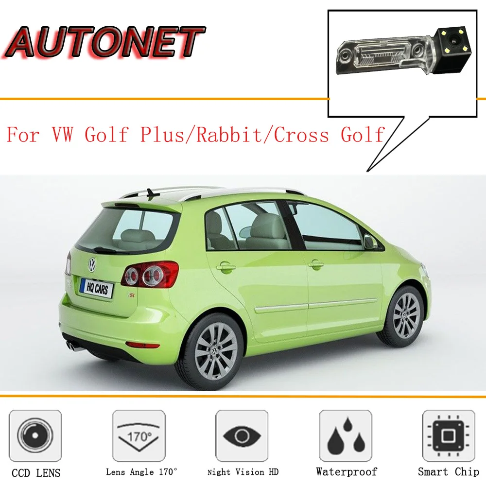 AUTONET Rear View camera For Volkswagen VW Golf Plus/VW Rabbit/Cross Golf/CCD/Night Vision/Backup Camera/license plate camera