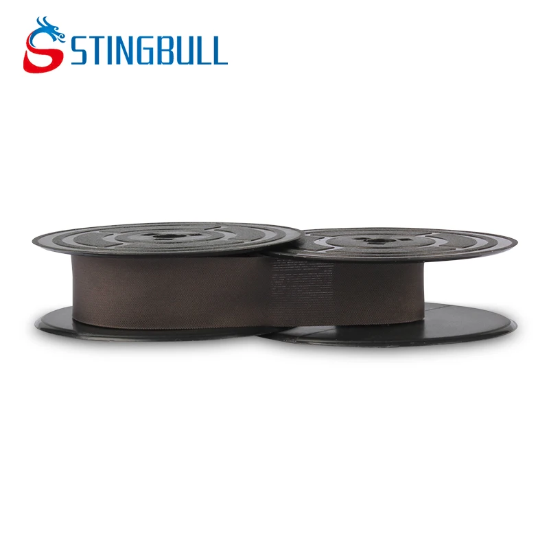 STINGBULL Width12.7MM*Length10M GR4 Twin Spool Ribbons Cartridges 10M High Quality Black Printer Ribbon For Typewriters