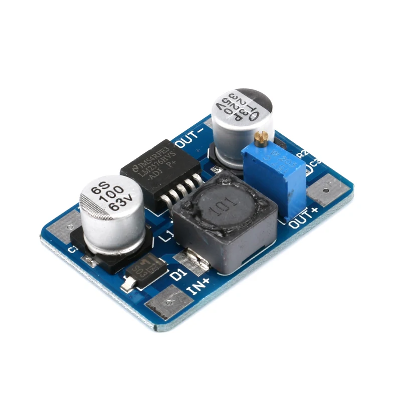 LM2576HV DC-DC Step Down Adjustable Power Supply Module DC-DC 5V-60V Input 1.25V-26V Output