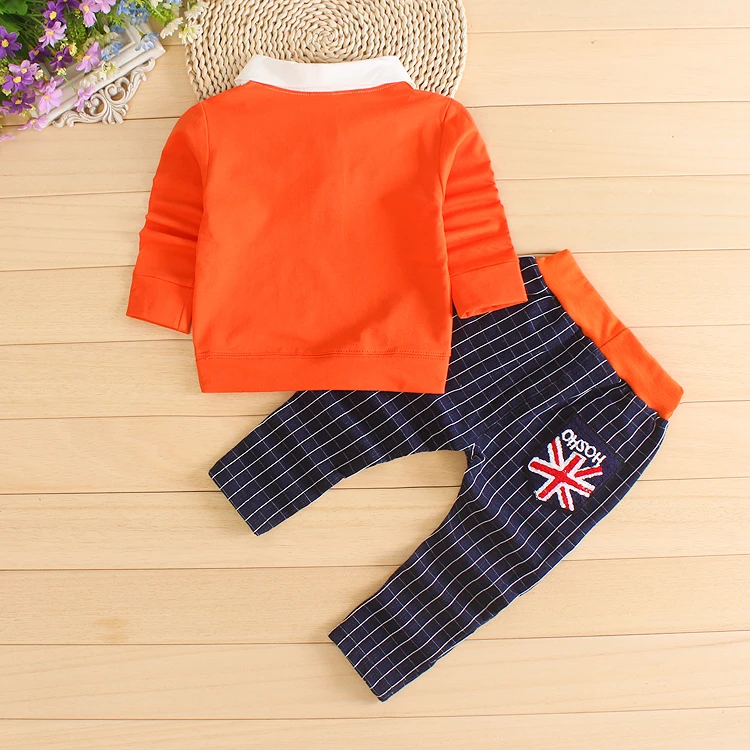 DIIMUU Baby Boy Sports Suit Clothing Sets Kids Floral Clothes For Birthday Formal Outfits Suit Fashion Tops Shirt + Pants 2pcs