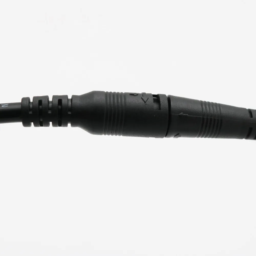 5.5mm x 2.1mm Male + Female DC Power Extension Socket Jack Plug Connector Cable Cord Wire with Lock for LED Strip 18AWG 10A