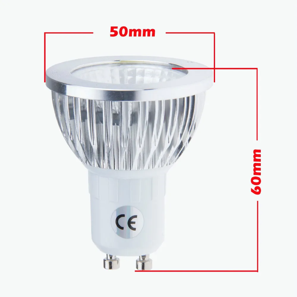 10 Pieces LED Bulb Light GU10 5W COB Spotlight AC 110V 220V Cool White 6500K Warm White 3000K Nature White 4000K Sopt Light Lamp