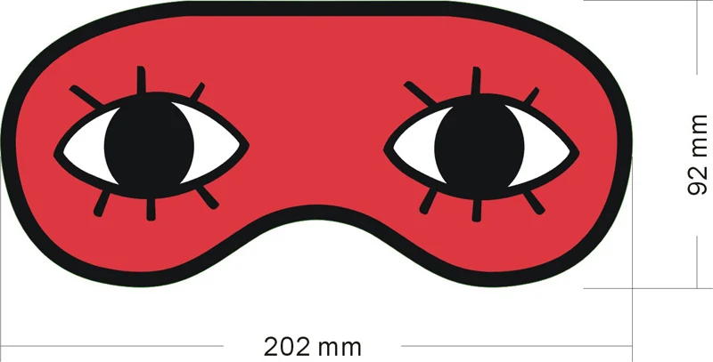 Nette Schlafen Augen Maske Auge Schatten Nickerchen Abdeckung Reise Büro Rest Hilfe Abdeckung Augenbinde Patch Antifaz Para Dormir Anime cosume maske