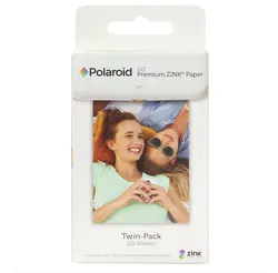 20 PCS Premium ZINK Zero Ink Paper Z2X350 for Polaroid Instant Photo Camera Z2300 Snap touch / Zip / Socialmatic / 2x3