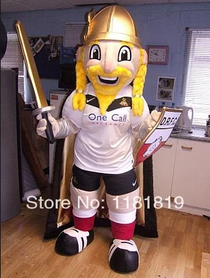 

MASCOT female thor Viking viktor mascot costume fancy costume cosplay theme mascotte fancy dress