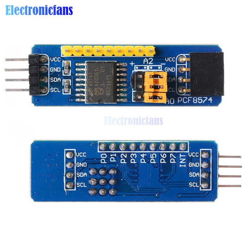 PCF8574 I2C Interface 8-bit IO Expansion Board I/O Expander I2C-Bus Evaluation Development Module