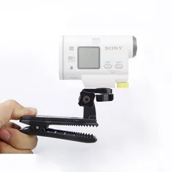 ベルトバッグキャップクリップマウント用ソニーアクションカムhdr as20 as50 AS100V as30v az1 AS200V AS300R FDR-X1000V X3000R aeeアクセサリー