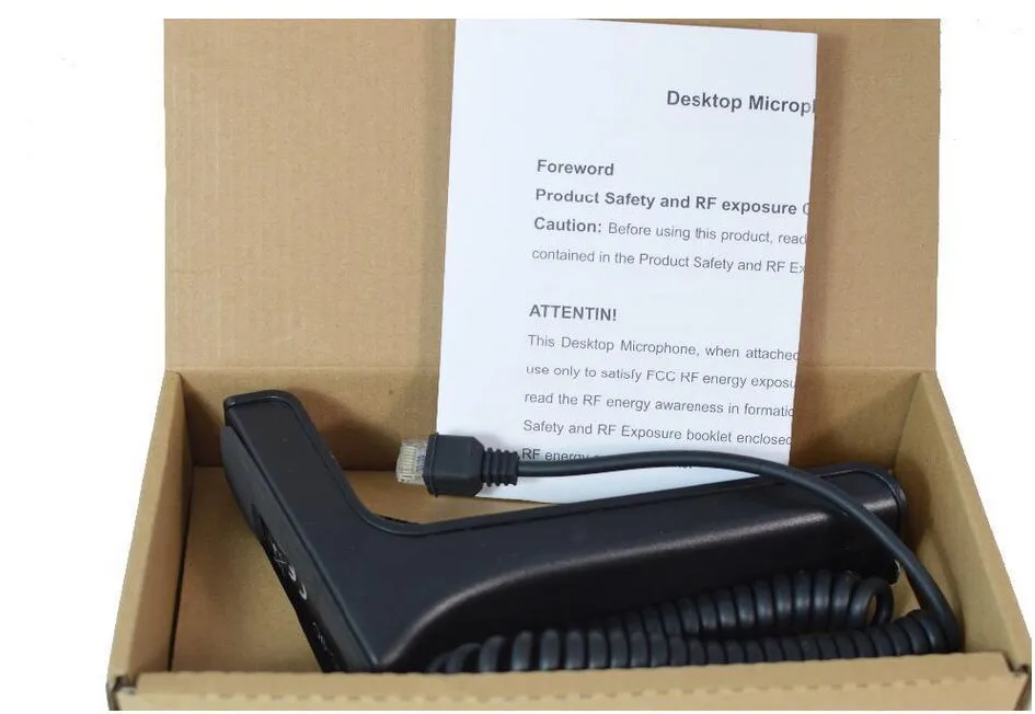 Car Mobile Radio Desktop Microphone Mic For KENWOOD Walkie Talkie TK-6110 TK-7102 TK-760G TKR-850 NX-700, NX-800N, X-900N