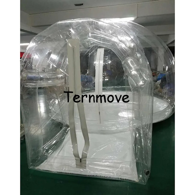 inflatable bubble tent,Outdoor Single Tunnel Inflatable dome Tent Camping Family (inflatable support),inflatable bubble room