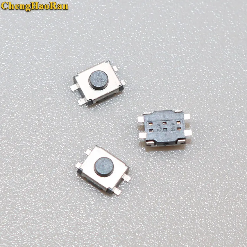 ChengHaoRan 10-50pcs Power Micro Button Switch 3X4X1.9mm Momentary Push Button Tactile Button Reset Button Switch 4Pin