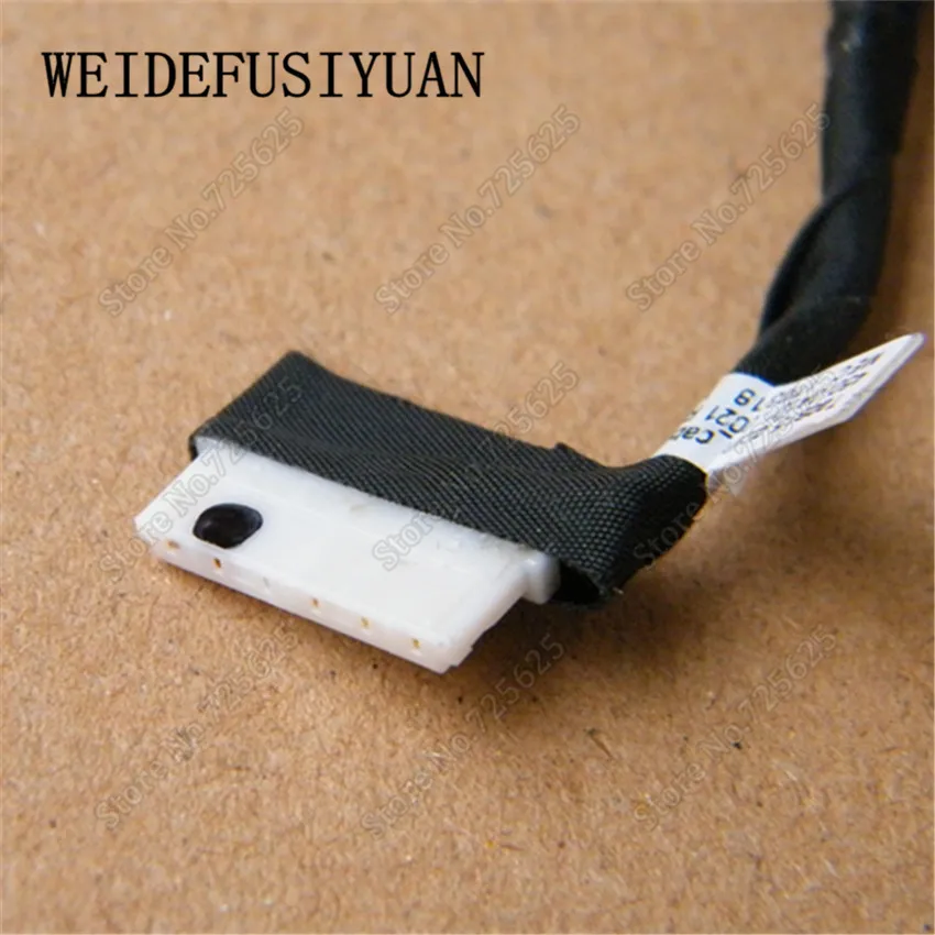 AC DC Power Jack With Cable for Dell Latitude 3480 3488 3580 3588 P79G Charging Port Socket Connector 450.0A101.0021 Leng
