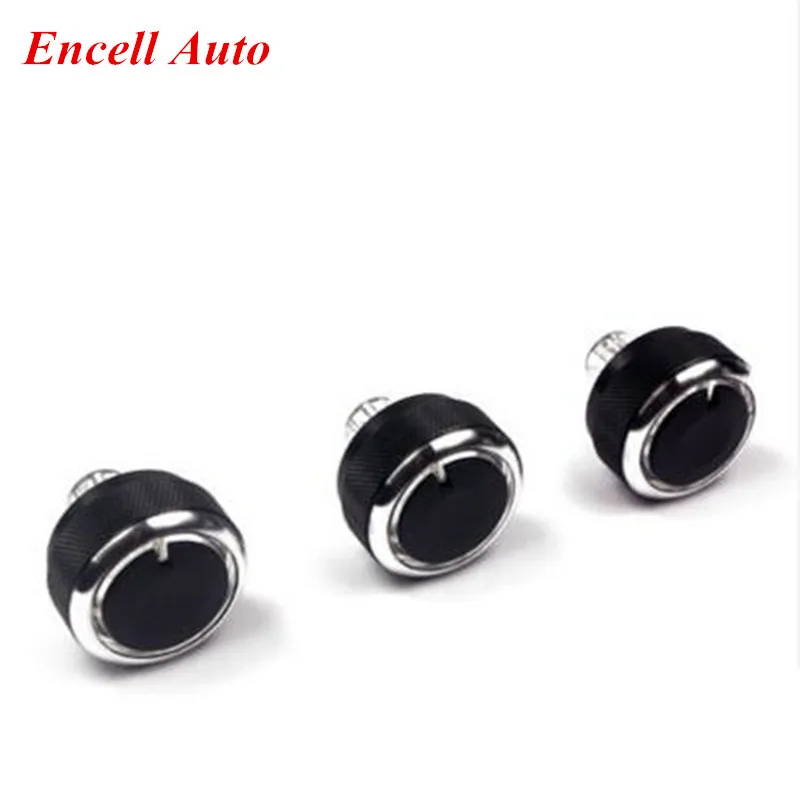 Hot Car AC Knob Air Conditioning Heat Control Switch Knob Aluminum Alloy Decoration Accessories For Honda City Crider Jazz Fit