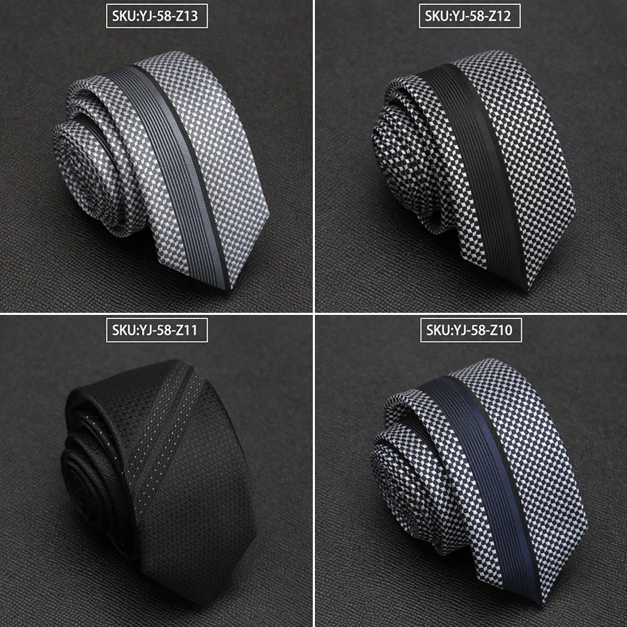 Corbata clásica de lujo para hombre, corbatas delgadas a rayas para negocios, boda, corbata Jacquard, camisa de vestir masculina, pajarita,