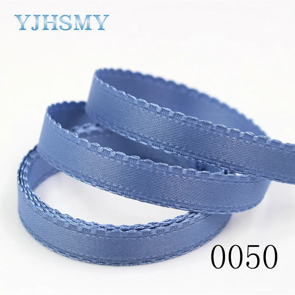 YJHSMY 181302 10 mm 10 yards Double sided ripple Ribbon Series Polyester ribbon,Clothing accessories,DIY jewelry wedding package