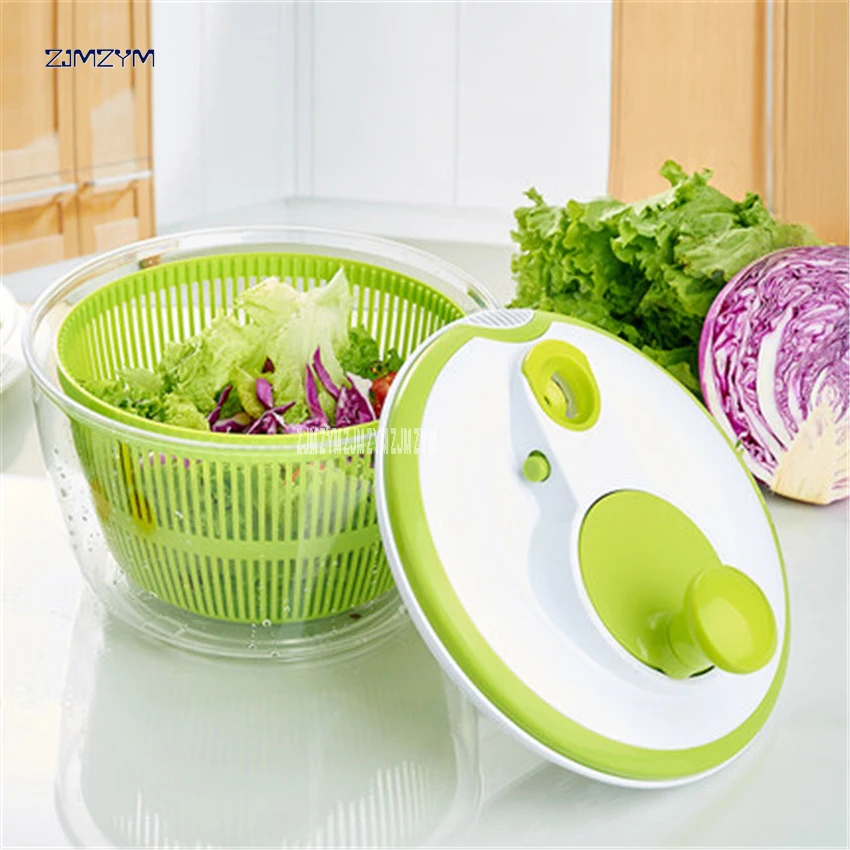 Home salad dehydrator wash vegetables fruit to water drain basket creative kitchen supplies dryer HK-295 ABS plastic Material