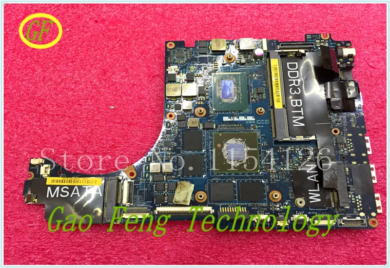 Original  FOR DELL L521X Laptop Motherboards 9JJGG 09GGG CN-09GGG LA-7852P with i5-3210M DDR3 100% Tested Ok