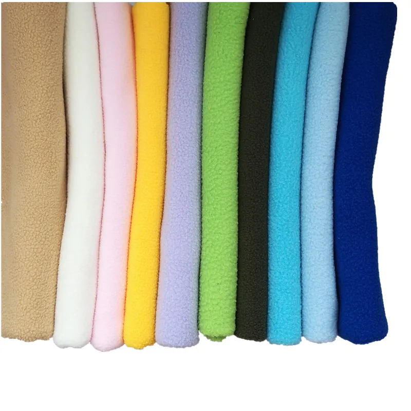 33x32cm Multi-Colors Soft Polar Fleece Fabric Thick Tissues for Patchwork Sew Doll Stuffed Toys Cloth Pillow Material Polyester