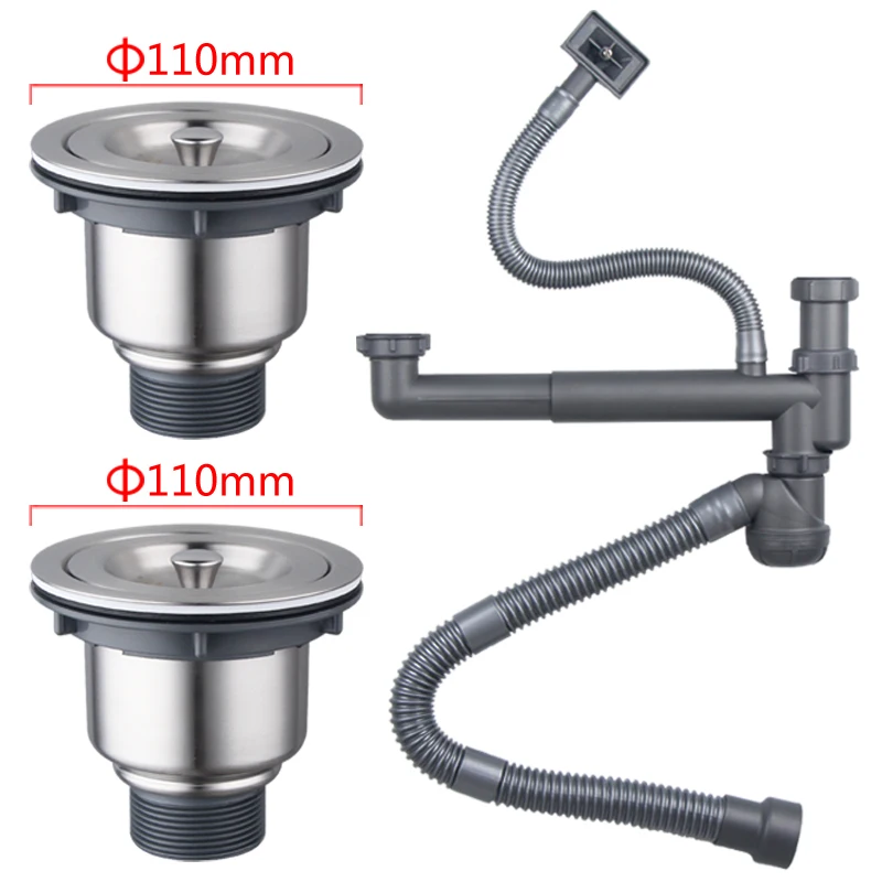 Kitchen Sink Drain Stopper (3-1/2-Inch) Sewer pipe downcomer Kitchen sink accessories