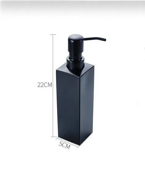 Soap Dispenser Wall mounted bathroom Hand Liquid Soap Dispensers/kitchen soap dispenser 304 Stainless Steel Shampoo bottles