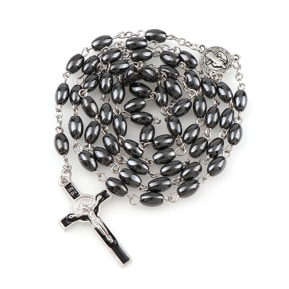 Oval Hematite Bead … - image