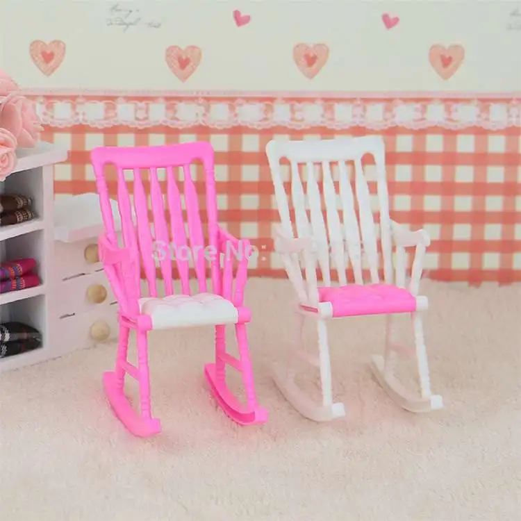 

Doll Rocking Chair Almirah Small Sweet Dream House Children's Toy Dolls Kay Li Furniture Accessories Toys 2021