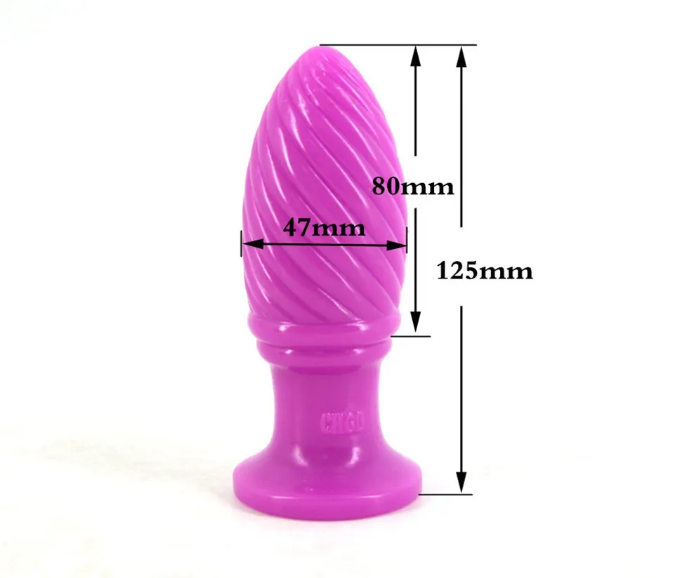 FAAK promotion cheap anal plug screw thread butt stopper dildo woman butt pussy stimulate sex toy for women erotic fetish