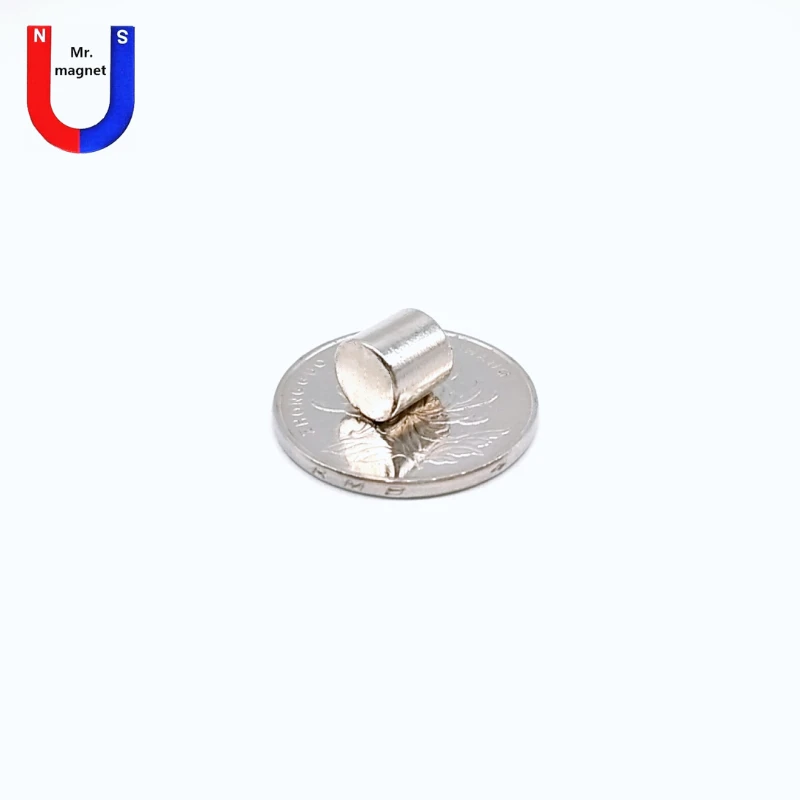 1000 pcs 8x8mm Super Strong Rare Magnet Terra Piccola Rotonda Magnete Al Neodimio Frigorifero 8x8 Mini magneti Permanenti N35 8*8 millimetri