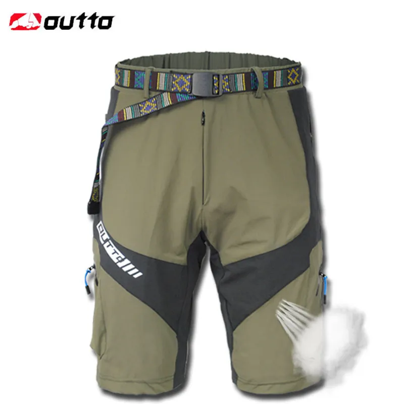 OUTTO Men\'s Cycling Shorts Breathable Running Hiking  MTB Bike Mountain Climbing Sports Downhill Loose Shorts