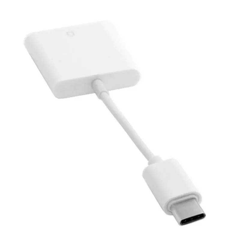 Kabel adaptor pembaca kartu portabel, USB 3.1 Tipe C USB-C ke SD SDXC untuk ponsel Tablet