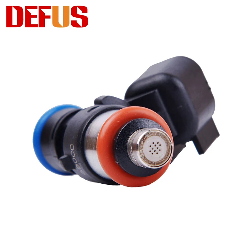 4 stuks brandstofinjector 0280158051   650CC Met Stekkers Connector Voor Gemodificeerde Auto 12 Gaten Hoge Prestaties Bico Nozzle Injectie NIEUW