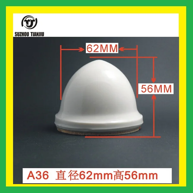 

TJ A36 Roundness Silicone Rubber Head For Irregular Object A36(Size:Diameter62*High56mm)