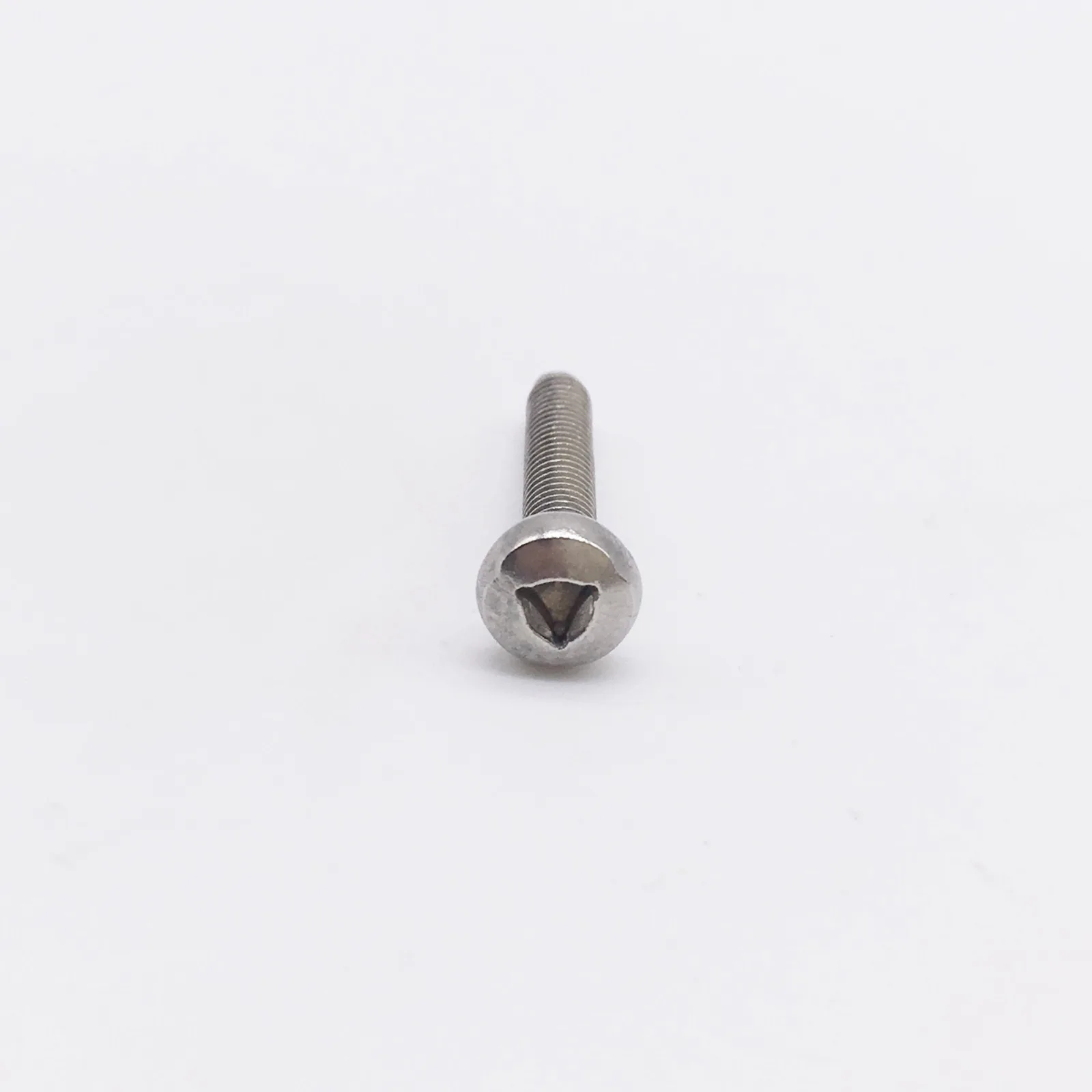 Wkooa M3 M4 Security Screw Triangle Pan Head Screw Stainless Steel Pack 100