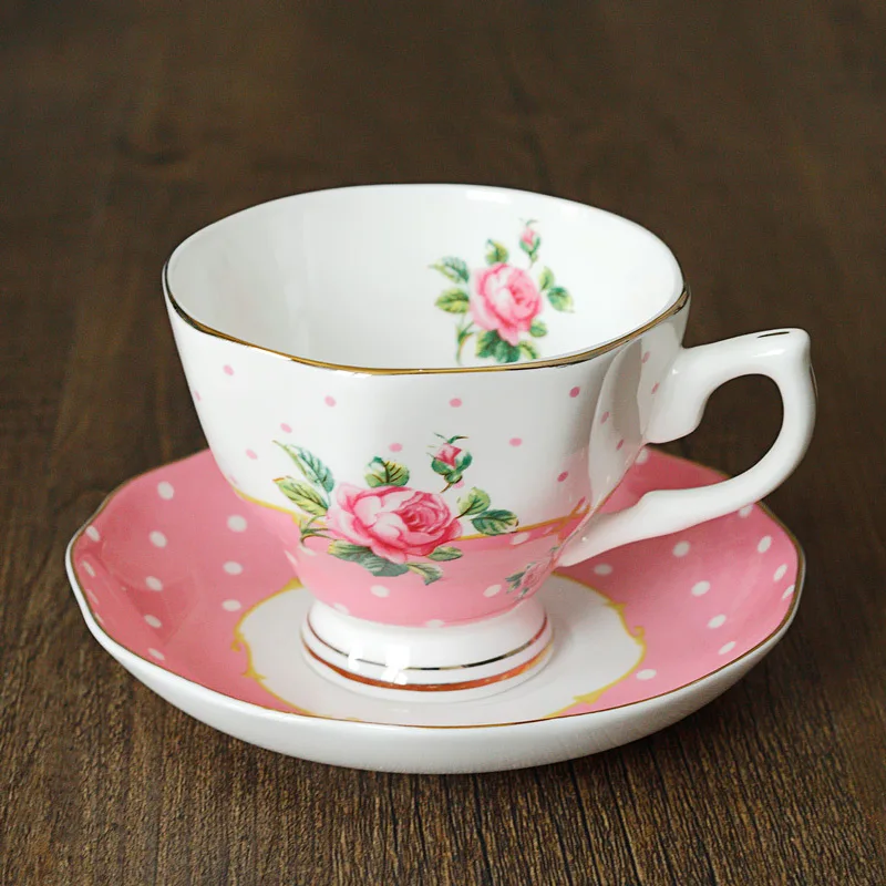 European Mug Bone China 3pcs/set Coffee cup Milk Container Ceramic Porcelain Dish Afternoon Tea Milk Cup Organizer for Gifts